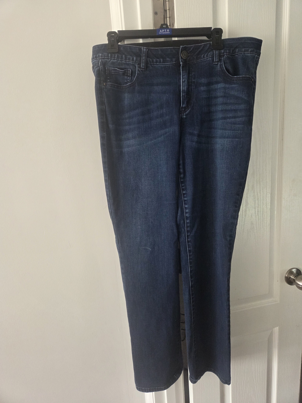 Venezia Women's Dark Blue Straight-Leg Jeans
